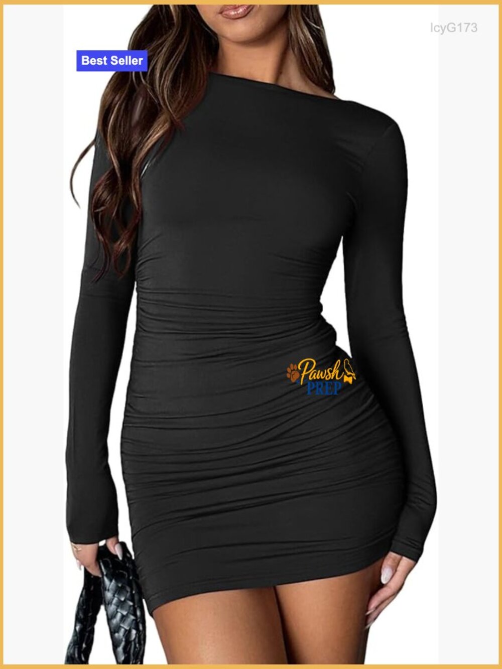 Going Out Bodycon Long Sleeve Ruched Mini Dress Club Party